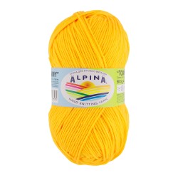 Пряжа ALPINA TOMMY (100% микнес) 10х50г/138м цв.007 яр.желтый