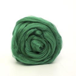 Шерсть для валяния ТРО "Гребенная лента" (100% нейлон) 50г цв.2286 зеленый луг