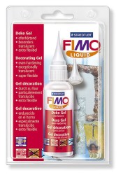FIMO Liquid декоративный гель, запекаемый в печке, прозрачный, 200 мл. арт.8051-00 ВК