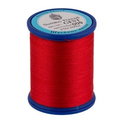 Швейные нитки SumikoThread GFST 50 100%полиэстер 200 м (219 я) цв.009 красный