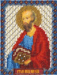 Набор для вышивания PANNA арт. CM-1396 Икона Святого Первоверховного Апостола Павла 8,7х11 см
