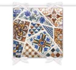 Набор для вышивания РИОЛИС арт.1871 Подушка Мозаика 40х40 см