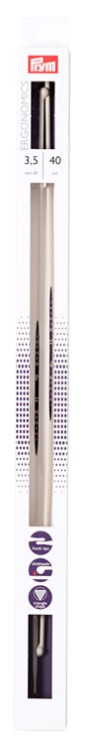 190403 PRYM Спицы прямые Prym ergonomics 40см 3,5мм high-tech полимер уп.2шт