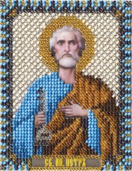 Набор для вышивания PANNA арт. CM-1399 Икона Святого Первоверховного Апостола Петра 8,7х11 см