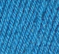 Пряжа для вязания ТРО "Кроха" (20% шерсть, 80% акрил) 10х50г/135м цв.0474 голубая бирюза