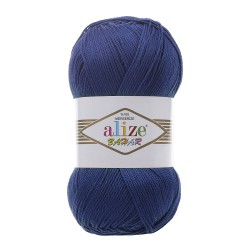 Пряжа для вязания Ализе Bahar (100% мерсеризированный хлопок) 5х100г/260м цв.360 благородный синий упак (1 упак)