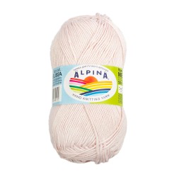 Пряжа ALPINA MELISSA (95% вискоза, 5% кашемир) 10х50г/125м цв.09 бл.розовый