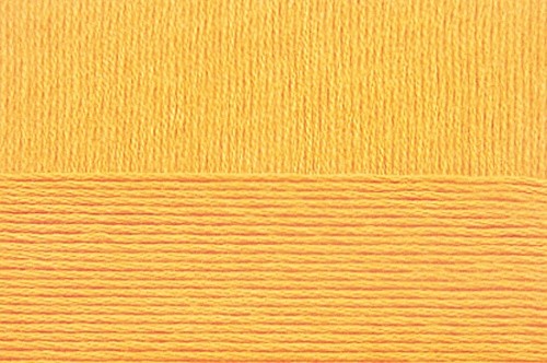 Пряжа для вязания ПЕХ "Хлопок Натуральный" летний ассорт (100% хлопок) 5х100г/425 цв.012 желток
