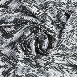 Ткань шелк Армани 90 г/м2 97% полиэстер, 3% спандекс шир.148 см арт.Р.15716.02 цв.02 серый уп.25м
