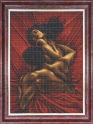 Рисунок на ткани КАРОЛИНКА арт. КБЛ-2012 Страсть 36,5х52,5 см