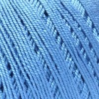 Пряжа для вязания ПЕХ "Ажурная" (100% хлопок) 10х50г/280м цв.015 т.голубой