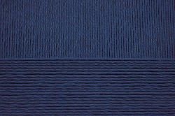 Пряжа для вязания ПЕХ "Виртуозная" (100% мерсеризованный хлопок) 5х100г/333м цв.004 т.синий