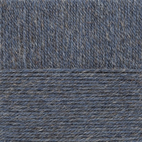 Пряжа для вязания ПЕХ "Носочная" (50% шерсть, 50% акрил) 10х100г/200м цв.156 индиго