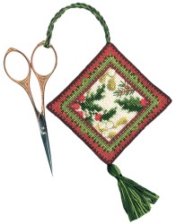 Набор для вышивания Le Bonheur des Dames арт.3351 Аксессуар для ножниц Porte Ciseaux Hiver (Зима) 7х8 см