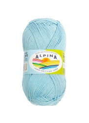 Пряжа ALPINA BABY SUPER SOFT (50% хлопок, 50% бамбук) 10х50г/150м цв.08 св.голубой