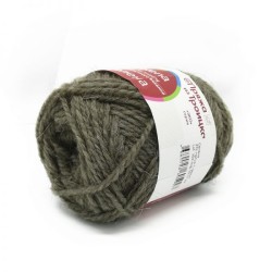 Пряжа для вязания ТРО Селена (100% шерсть) 5х100г/160м цв.0372 натуральный темно-серый
