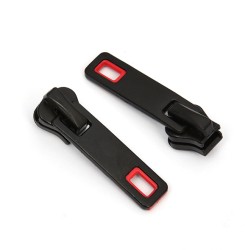 Замок MaxZipper автомат ТР#5 F08 цв.2 черный/красный уп.1000шт