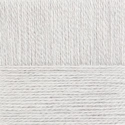 Пряжа для вязания ПЕХ "Ангорская тёплая" (40% шерсть, 60% акрил) 5х100г/480м цв.008 св.серый