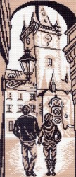 Рисунок на канве МАТРЕНИН ПОСАД арт.24х47 - 1431 Городская ратуша