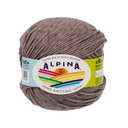 Пряжа ALPINA RENE TWIST (100% хлопок) 10х50г/125м цв.06 серый