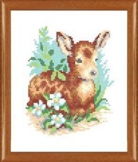 Рисунок на ткани ЧАРИВНА МИТЬ арт.РТ-033 15х18 см упак (1 шт)