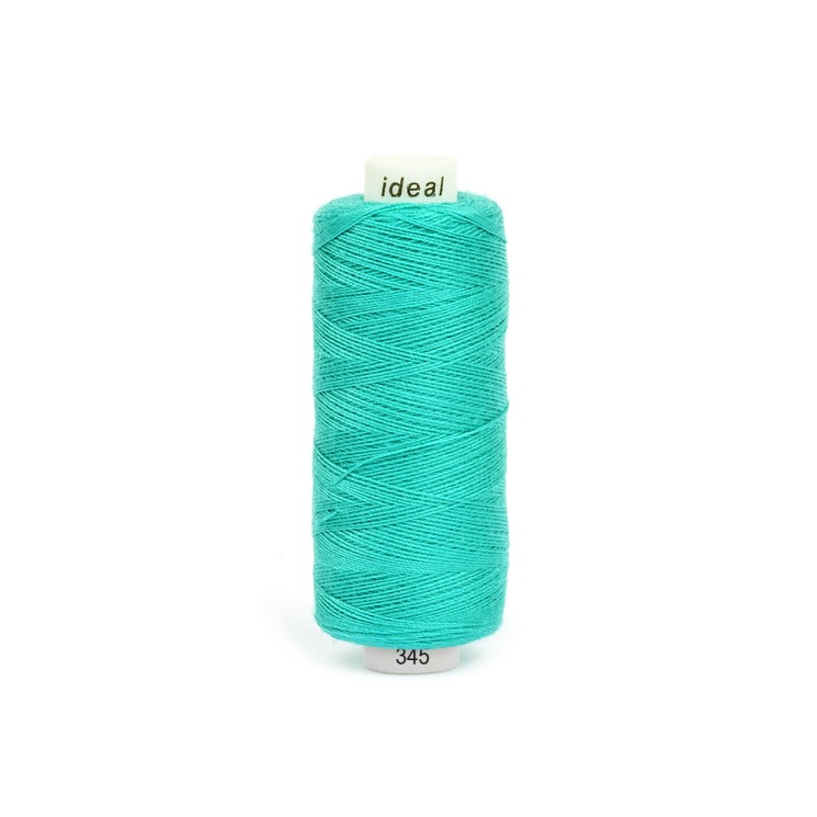 Нитки бытовые IDEAL 40/2 366м 100% п/э, цв.345 голубой