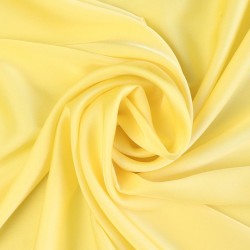 Ткань шелк Армани 90 г/м2 97% полиэстер, 3% спандекс шир.145 см арт.Р.26834.48 цв.48 желтый уп.25м
