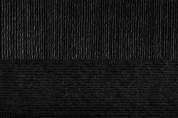 Пряжа для вязания ПЕХ "Вискоза натуральная" (100% вискоза) 5х100г/400м цв.002 черный