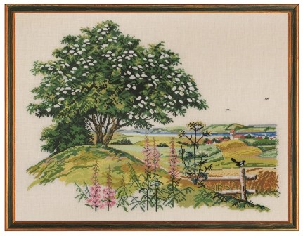 Набор для вышивания EVA ROSENSTAND арт.14-471 Дерево 61х48 см