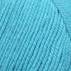 Пряжа для вязания ПЕХ "Народная" (30% шерсть, 70% акрил) 5х100г/220м цв.223 св.бирюза
