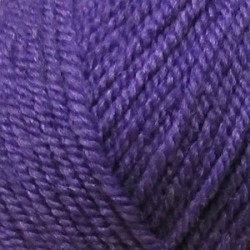 Пряжа для вязания ПЕХ "Народная" (30% шерсть, 70% акрил) 5х100г/220м цв.078 фиолетовый