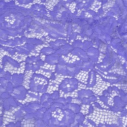 Кружевная ткань (гипюр) с кордом арт.TBY.LN-3002 шир.145см 130 г/м цв.164 сиреневый уп.22,86м