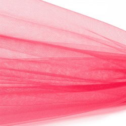 Еврофатин мягкий матовый Hayal Tulle арт.HT.S шир.300см, 100% полиэстер цв.57 уп.1м - розовый неон