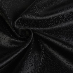Ткань подкладочная Поливискоза НАРЕЗКА 145см IdealTex PLJ26.01 черный 90г/м уп.10м