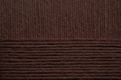Пряжа для вязания ПЕХ "Хлопок Натуральный" летний ассорт (100% хлопок) 5х100г/425 цв.251 коричневый