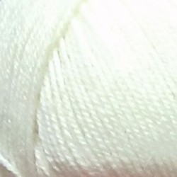 Пряжа для вязания ПЕХ "Кроссбред Бразилия" (50% шерсть, 50% акрил) 5х100г/490м цв.001 белый