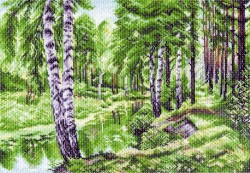 Рисунок на канве МАТРЕНИН ПОСАД арт.37х49 - 1228