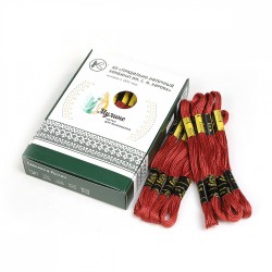Нитки мулине цв.9006 24х8м С-Пб