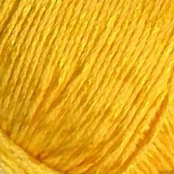 Пряжа для вязания ПЕХ "Жемчужная" (50% хлопок, 50% вискоза) 5х100г/425м цв.012 желток