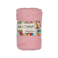 Пряжа ARACHNA Macrame Maxi (80% хлопок, 20% полиэстер) 4х250г/80м цв.05 св.розовый