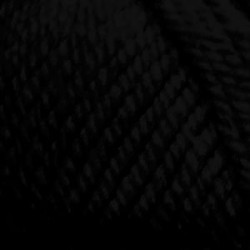 Пряжа для вязания ПЕХ "Популярная" (50% импортная шерсть, 45% акрил, 5% акрил высокообъёмный) 10х100г/133м цв.002 черный