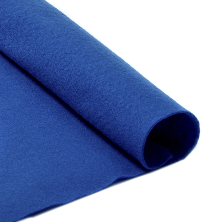 Фетр в рулоне жесткий IDEAL 1мм 100см арт.FLT-H2 уп.5м цв.675 синий