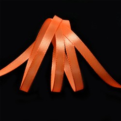 Лента атласная 1/4" (6мм) цв.3070 оранжевый IDEAL уп.27,4 м