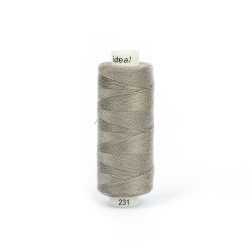 Нитки бытовые IDEAL 40/2 366м 100% п/э, цв.231 серый