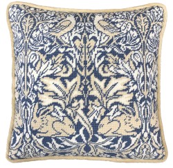 Набор для вышивания подушки Bothy Threads арт.TAC13 Brer Rabbit William Morris (Братец кролик) 36 х 36 см