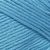 Пряжа для вязания ПЕХ "Весенняя" (100% хлопок) 5х100г/250м цв.015 т. голубой
