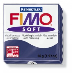 FIMO Soft полимерная глина, запекаемая в печке, уп. 56г цв.королевский синий арт.8020-35