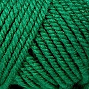 Пряжа для вязания ПЕХ "Популярная" (50% импортная шерсть, 45% акрил, 5% акрил высокообъёмный) 10х100г/133м цв.480 ярк.зелень