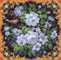 Набор для вышивания МАТРЕНИН ПОСАД арт.41х41 - 1093 Цветочный рай упак (1 шт)