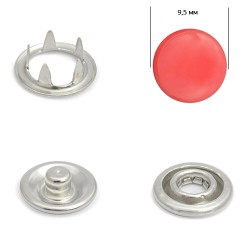 Кнопка трикотажная (закрытая) 9,5 мм - эмаль 147/1440 шт